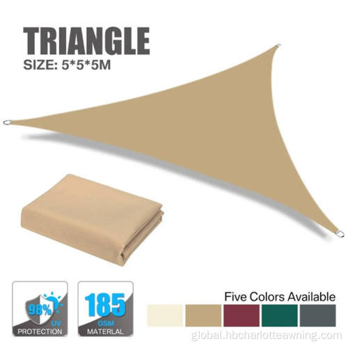 Triangular Sun Canopies Sun Shade Sail Outdoor Garden Sunshade Canopy Triangle Factory